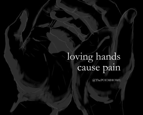 Loving hands cause pain